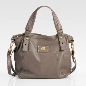 Marc By Marc Jacobs Totally Turnlock Leather Tote